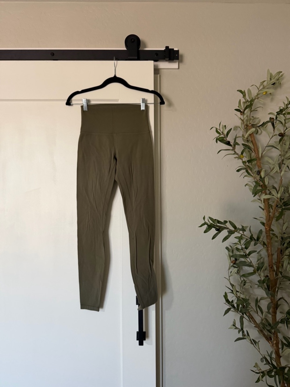 Lululemon Align 28” Olive Green leggings - Picture 2 of 4